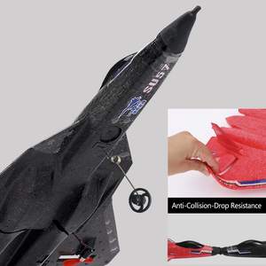 <span class=keywords><strong>เครื่องบิน</strong></span>รบบังคับวิทยุรุ่น <span class=keywords><strong>SU57</strong></span> ทนทานพิเศษ แบบปีกตรึง ทำจากโฟม พร้อมชุดชาร์จในตัว - Product Image 5