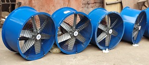 Ventilador de Conducto Axial Industrial de 1200 mm de Alta Resistencia con Conjunto de Impulsor de Aleación de Aluminio - Product Image 5