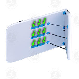 Tobogán inflable de la isla del tobogán <span class=keywords><strong>y</strong></span> tobogán de la <span class=keywords><strong>cascada</strong></span> del pontón de los deportes de la estera - Product Image 3