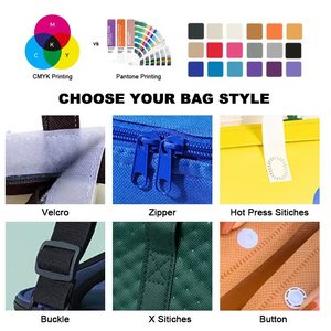 Borsa Termica per Consegna Cibo Taglia XXXL, Grande Capacità, Motivo a Righe Rosse, per Conservazione a Freddo di Alimenti e Consegna Pizza - Product Image 5