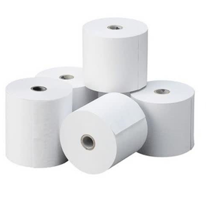 Rouleaux de papier thermique bleu <span class=keywords><strong>80x80</strong></span> mm pour terminal de point de vente ou guichet automatique - Product Image 6