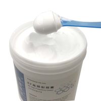Crème hydratante raffermissante RF conductrice professionnelle pour la gestion cutanée en salon de beauté et clinique, compatible avec les appareils de beauté