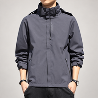 Liquidation - Sans Retour - Blouson Bomber Sportif Léger et Imperméable pour Homme avec Fermeture Éclair - Collection Automne