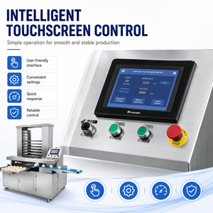 Intelligent Automatic Bun <b>Panning</b> Machine with Touchscreen and Photoelectric Positioning System - Product Image 2