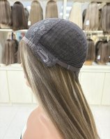 Perruques en Cheveux Humains Vierges à 100% avec Base en Soie, Transparentes et Respirantes, Longues et d'Aspect Naturel, Vente en Gros