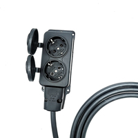 Câble de décharge V2L V2H Type 2 GBT pour voitures électriques, 3 phases, 16A, certifié CE, interface USB, prise pour camping en extérieur, nouveauté