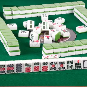 Juego de mesa chino mahjong, suministros de fábrica, alta calidad