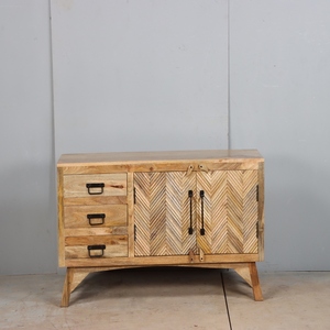 Custom Wooden Bedside Table with <b>Drawer</b> Storage Contemporary Bedroom Furniture <b>Side</b> Cabinet Manufacturer Wholesale Supply - Product Image 5