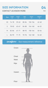 Combinaison de plongée et de surf DIVESTAR pour <span class=keywords><strong>femme</strong></span>, super élastique, néoprène CR 2 mm, fermeture éclair avant, manches longues - Product Image 6