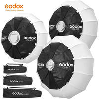 Godox CS-50T 50cm CS-65T 65cm CS-85T 85cm Boîte à lumière pliable type lanterne, installation rapide, portable, forme ronde, monture Bowens