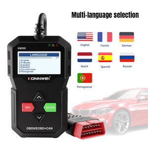 <span class=keywords><strong>Konnwei</strong></span> เครื่องสแกนวินิจฉัยรถยนต์สำหรับเครื่องยนต์ดีเซลเบนซิน <span class=keywords><strong>OBD2</strong></span> 12V OBD เครื่อง KW590วินิจฉัยรถยนต์ - Product Image 6
