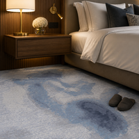 Tapis de chambre d'hôtel de luxe, design imprimé en nylon 3D personnalisé