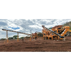Usine de concassage mobile d'<span class=keywords><strong>occasion</strong></span> chinoise de grande performance avec concasseur à mâchoires, à cône et à percussion pour l'exportation - Product Image 6