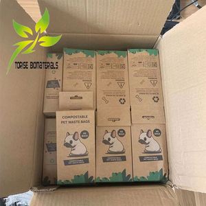BPI ถุงใส่มูลสัตว์เลี้ยงย่อยสลายได้, ถุงขยะย่อยสลายได้สำหรับสุนัขทำอุจจาระ540คุ้มค่า - Product Image 6