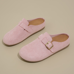 <span class=keywords><strong>Scarpe</strong></span> Casual da Donna Stile Coreano Slip-On Mezzo-Slipper Versatili per Primavera e Autunno per Studentesse - Product Image 6