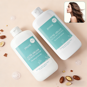 Après-shampoing à l'huile d'argan en marque propre 380 ml Lisse Nourrissant et hydratant Convient aux cheveux secs et normaux OEM ODM - Product Image 4