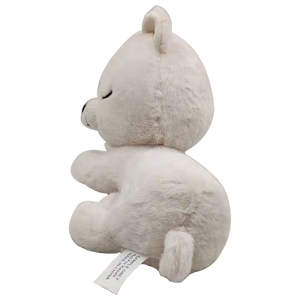 Оптовая продажа, милый подарок на заказ, 13 дюймов, сонный полярный медведь, мягкая плюшевая подушка - Product Image 4