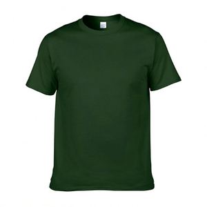 Design OEM/ODM Relaxed Semi Boxy Fit Blank Unisex T-Shirt 100% Cotton 200GSM Orange Heat Transfer Thick T Shirt - Product Image 2