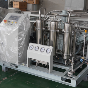 Azbel <span class=keywords><strong>Piston</strong></span> loại & tất cả các dầu-miễn phí oxy Nitơ máy nén Booster điền N2 O2 Xi lanh khí Booster - Product Image 3