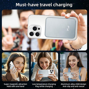 Custom Selling Magnetic Powerbank for <span class=keywords><strong>iPhone</strong></span> Portable Battery Charging Wireless Power Banks with Type C PD 20W Fast Charging - Product Image 5