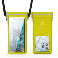 SHELLBOX Sports Design 50ft Pochette universelle pour téléphone portable étanche et antichoc avec cordon pour iPhone/Samsung/Google