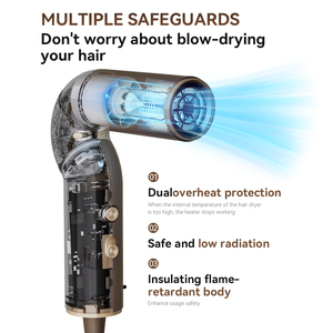 2025 taşınabilir katlanabilir MINI saç kurutma makinesi 110000 RPM fırçasız yüksek hızlı 110000 RPM cep negatif iyonlar yeni seyahat saç kurutma makinesi - Product Image 2