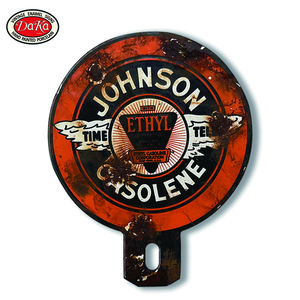 Plaque de signalisation en porcelaine <span class=keywords><strong>vintage</strong></span> pour station-service, essence, huile, pompe à essence - Product Image 4