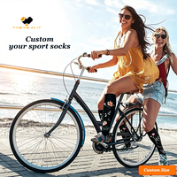 Nouvelles chaussettes de compression tricotées de haute qualité 15-20 mmHg à compression graduée pour le sport en plein air, la course, les femmes, les hommes et les soignants