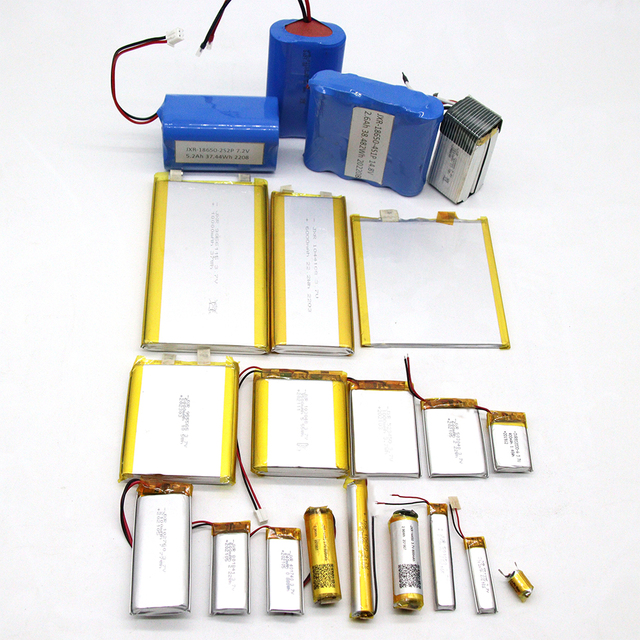 Custom Solid State Lipo Battery Pack 3.7v-4.2v 1s-4s JXR403048 5000-20000mAh 800 Cycles JXR Lithium