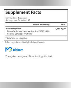OEM özel etiket yağ yakıcı zayıflama hapları kilo kaybı kapsül düz karın kilo kaybı için kamboçya yeşil ağacı özü kapsül - Product Image 2