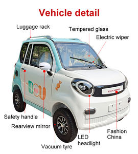 Mobil Listrik Mewah Berteknologi Tinggi 1000w 60V, Kendaraan Roda Empat Energi Baru, Cocok untuk Perjalanan Kota, Promo Harga Spesial - Product Image 4