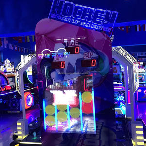 Jeu de hockey sur air populaire à pièces, jeu de hockey sur air à empiler des carrés, machine de jeu de hockey sur air - Product Image 5
