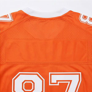 Camisetas de Fútbol Americano Personalizadas de Alta Calidad para Adultos Unisex, 100% Poliéster Transpirable, Ecológicas, Impresas por Sublimación, Cuello en V - Product Image 6