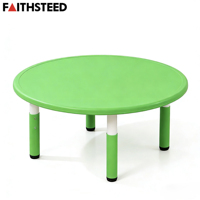 Offre Spéciale : Mobilier de Maternelle – Bureaux et Chaises en Plastique à Six Places, Table d'Étude, Table et Chaise Scolaires, Pupitre Scolaire