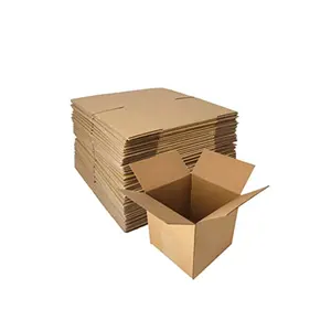 Embalagem de papelão de parede dupla personalizada, embalagem de papelão, caixas de transporte, caixa enrolada