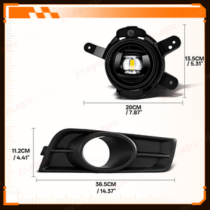 Luz Antiniebla LED para Automóvil, Lámpara Antiniebla LED para <span class=keywords><strong>Chevrolet</strong></span> <span class=keywords><strong>Colorado</strong></span> <span class=keywords><strong>2023</strong></span> 2024, Fácil Instalación, <span class=keywords><strong>Precio</strong></span> de Fábrica - Product Image 6