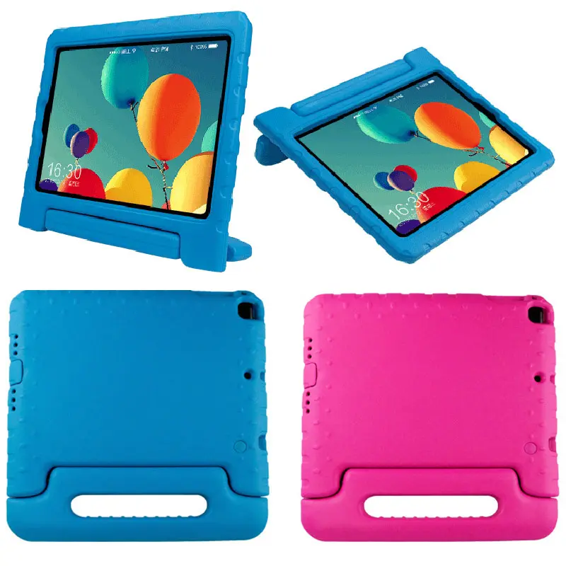 Lightweight Case for ipad air / air 2 9.7 inch hand-held Anti-shock Cover EVA Foam full body shell Handle stand case for kids