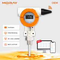 Moray ME6001T OEM OBM 4G NB-IOT LoRaWAN Afficheur LCD sans fil Jauge de pression d'huile Capteur de niveau de diesel Instruments de mesure de température