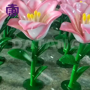Lámpara LED con Forma de Tulipán 3D Personalizada, IP65, Resina y Fibra de Vidrio, Luz Floral para Exteriores, Paisajes, Navidad, Diwali, Color Personalizado - Product Image 6