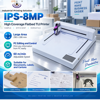 Imprimante jet d'encre TIJ IPS-8MP, système d'impression sur surface plane, machine de codage grand format, logiciel PC, écran tactile 4,3 pouces, tête d'impression 12,7 mm