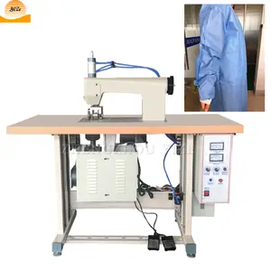 Fabrika fiyat computrized programlanabilir elektronik ultrasonik cerrahi elbisesi dantel deri kumaş desen yapma DİKİŞ MAKİNESİ