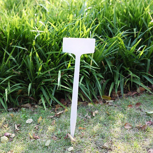 Panneau de jardin de type T imprimé multicolore personnalisé et étanche de 38cm Étiquettes en plastique <span class=keywords><strong>Marqueur</strong></span> pour plantes Étiquette pour plantes durable - Product Image 1