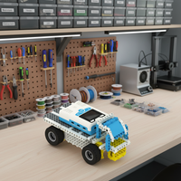 Kit de Robot con Control Remoto para Niños de 7 a 12 Años, Programable con Scratch 3.0 y Python, Juguete Educativo con Batería