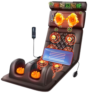 <span class=keywords><strong>Almohadilla</strong></span> eléctrica <span class=keywords><strong>para</strong></span> silla de amasar Shiatsu de tejido profundo, cojín de masaje calmante <span class=keywords><strong>para</strong></span> <span class=keywords><strong>espalda</strong></span> <span class=keywords><strong>y</strong></span> <span class=keywords><strong>cuello</strong></span> <span class=keywords><strong>y</strong></span> cuerpo completo <span class=keywords><strong>para</strong></span> manos - Product Image 1