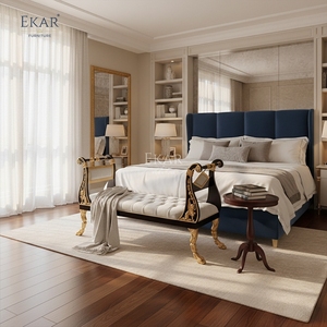 Panca per Fondo Letto EKAR Sovereign Imperial |   Divano Imbottito di Lusso in Stile Inglese |   Mobili per <span class=keywords><strong>Camera</strong></span> <span class=keywords><strong>da</strong></span> Letto Personalizzati - Product Image 5
