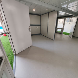 Casa Contenedor Plegable Cuadrada de Alta Calidad, 20 pies/40 pies, Construcción de Panel Sándwich Metálico, Uso Portátil en Exteriores, Instalación Rápida - Product Image 5