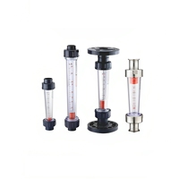 Rotámetro DN15-DN40 de tubo largo, 5-1000L/H a 0.6-6m³/H, medidor de flujo de área variable para medición industrial de líquidos y gases