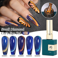 Vernis à ongles magnétique en gel doré français à label privé, effet brillant, semi-permanent, trempage UV LED, vernis en gel DIY, végétalien