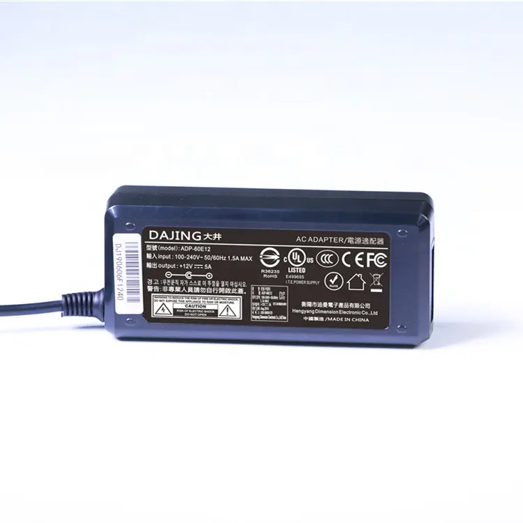 60W Power <span class=keywords><strong>Adapters</strong></span> 12V 5amp Power Adapter 12V 5a Voeding