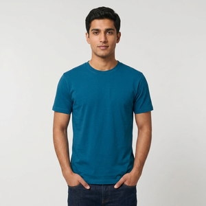 T-shirt pour homme 100% coton, coupe ample, imprimé, nouvelle arrivée, design simple, tee-shirt personnalisé, tee-shirts vierges, tee-shirt pour homme, vêtements pour homme - Product Image 1